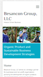 Mobile Screenshot of besancongroup.com